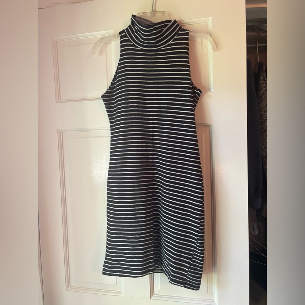 American Apparel Striped Bodycon Dress